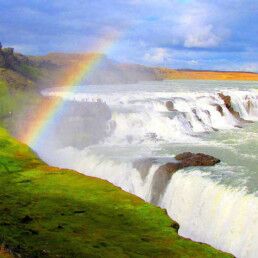 Gullfoss waterfall