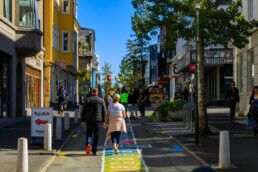 Reykjavik Laugavegur Street