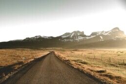 A road in Iceland