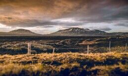 view of the golden circle during March Iceland