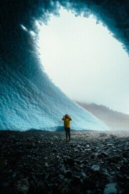 Glacier walk in Iceland