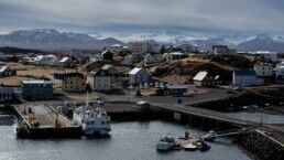 village of Stykkisholmur near Snaefellsnes