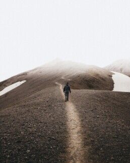 trekking in iceland