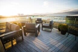 rooftop view in Reykjavik