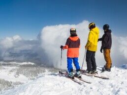 skiing in iceland