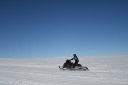 snowmobiling