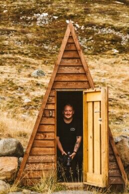 unique toilet loo in Isafjordur