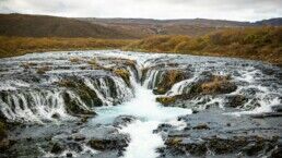 Brúarfoss waterfall